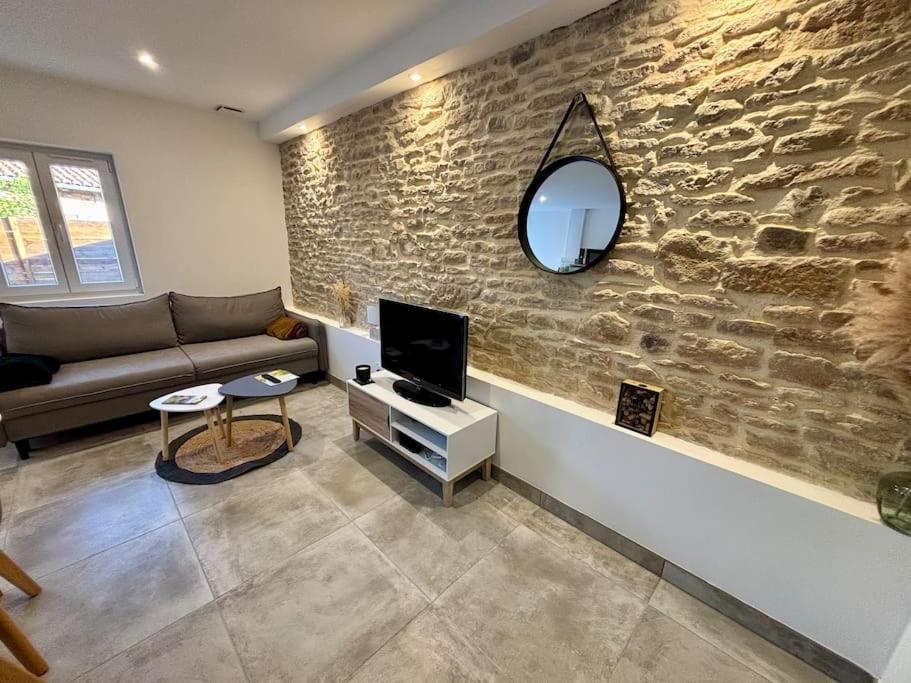 Grange Renovee En Duplex Idealement Situee Creches sur Saone Bagian luar foto