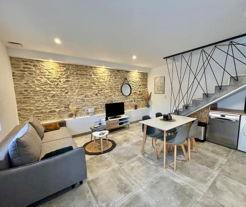 Grange Renovee En Duplex Idealement Situee Creches sur Saone Bagian luar foto